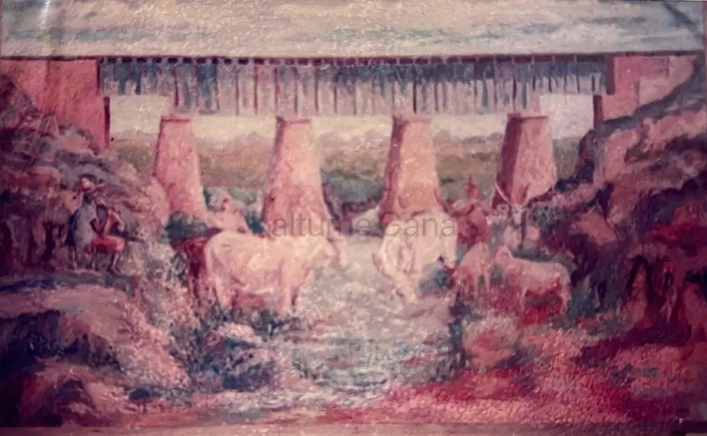 Painting artwork by Kaltume Gana